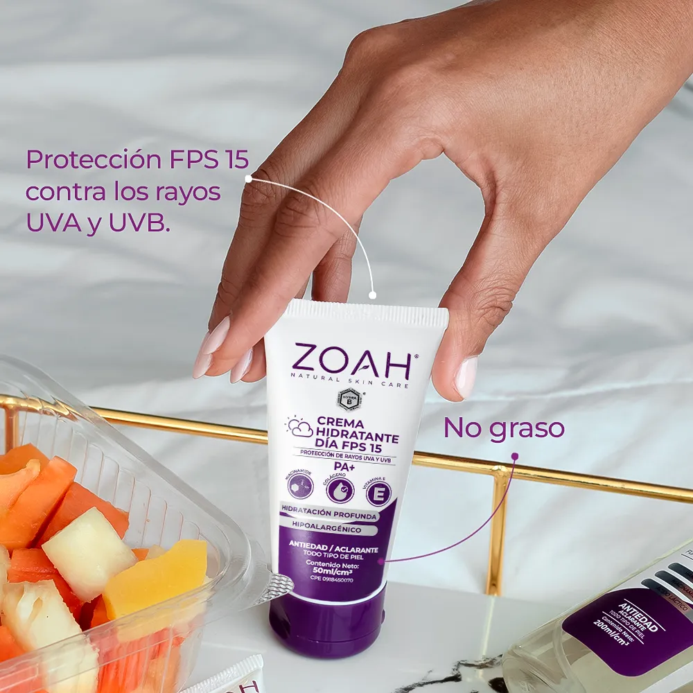 CREMA HIDRATANTE DÍA FPS 15 - 50 ML - Imagen 4