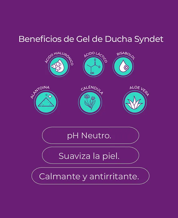 Gel de Ducha Syndet - 400 ml - Imagen 3